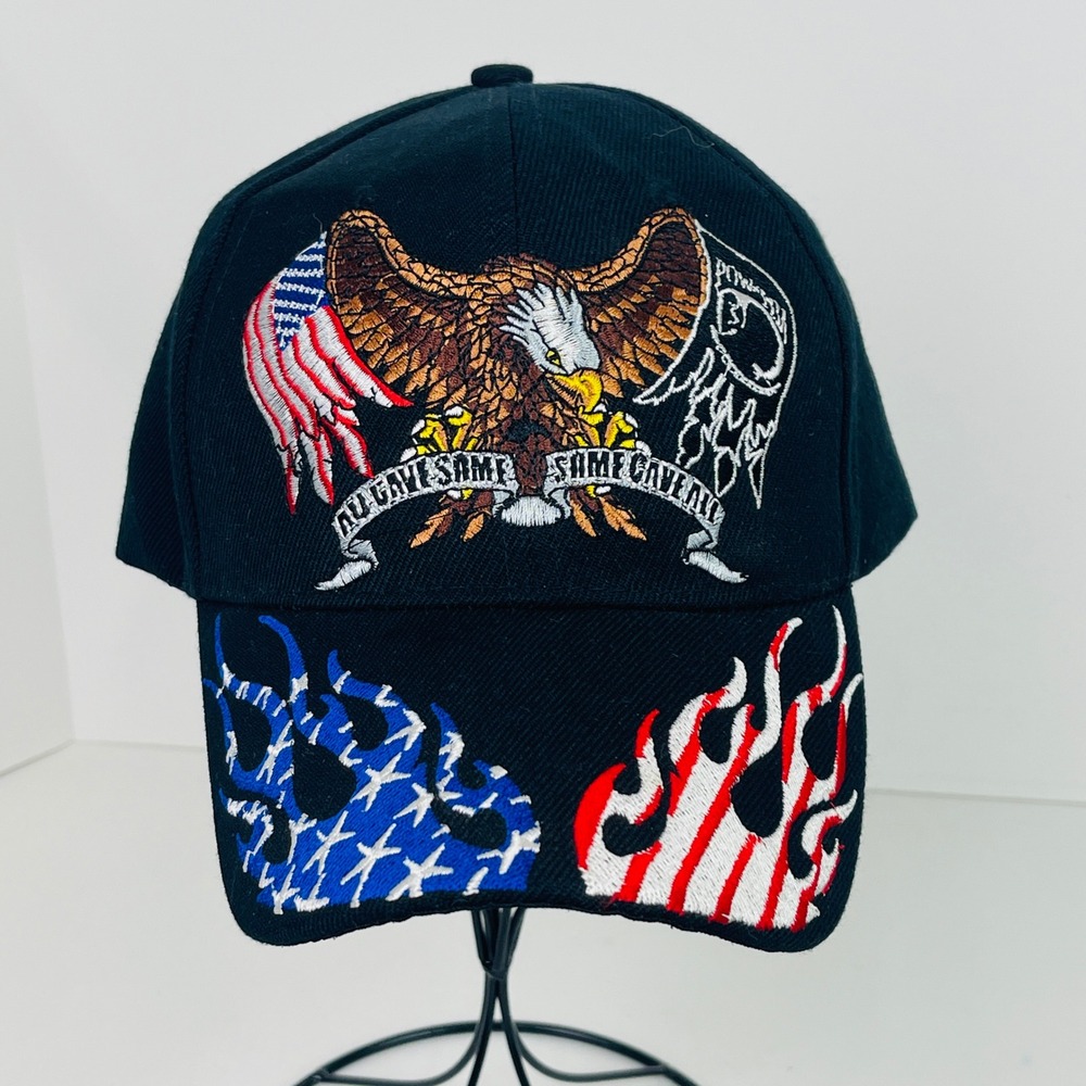 Unbranded Hat Unisex OS All Gave Some Some Gave All Black Patriotic Excellent
